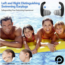 Load image into Gallery viewer, PapaViva 3 Pairs of Waterproof Swimming Ear Plugs for Adults Reusable Women &amp; Men Soft Silicone Swim Earplugs Showering, Bathing, Surfing, Water Sports
