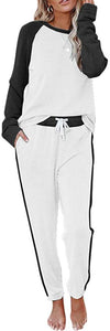 ACAWISE NEW Lounge Sets for Women Two Piece Outfits Sweatsuits Sets Long Pant Loungewear Workout Athletic Tracksuits