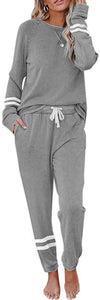 ACAWISE NEW Lounge Sets for Women Two Piece Outfits Sweatsuits Sets Long Pant Loungewear Workout Athletic Tracksuits