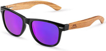 Load image into Gallery viewer, Beconta Men and Women Polarized Wooden Sunglasses-men and Women are Equipped With mirror Polarized Lenses-Bamboo Sunglasses
